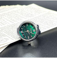 Anillo de reloj de dedo para hombre y mujer, accesorios de moda con movimiento creativo, carcasa de aleación Vintage, reloj de cuarzo, joyería, regalo superventas - details 4