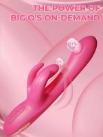 Leten G spot Tapping Consolador Vibrador con Masaje de Clítoris y Vibración Estimulador Vaginal de Clítoris Masajeador de Masturbación para Adultos para Mujeres - details 1