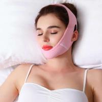 Correa de estiramiento facial para mujer, cinta estable, reductor de papada transpirable, venta de escultura facial de belleza - details 14