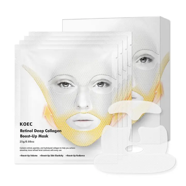 Mascarilla Humectante Profunda de Bio-Colágeno Anti-Envejecimiento Noche Mascarilla para Reafirmar y Nutrir la Piel Herramientas de Cuidado de la Piel de Belleza - 1