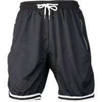 Pantalones de Baloncesto Cruzado para Hombres Línea de Malla de Secado Rápido Cintura Elástica - details 18