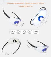 Gafas de sol fotocromáticas rojas para hombre, lentes deportivas para bicicleta de montaña, UV400 - details 10