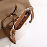 Bandolera de cuero de PU exquisita a la moda, bolso cruzado informal con cremallera para mujer, bolso de mano Simple de gran capacidad, uso diario - details 11
