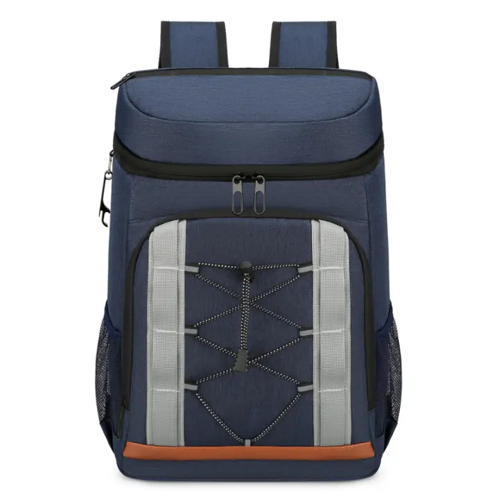 Bolsa de montañismo de gran capacidad, impermeable, para picnic, con aislamiento térmico para acampar al aire libre - 1