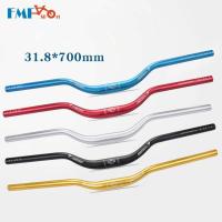 Manillar de aluminio para bicicleta, barra elevadora para bicicleta, MTB Mountain Road doblada, alta calidad, aleación FM, 31,8*700mm - details 0