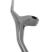 Manillar y vástago de bicicleta de fibra completa 3K mate brillante para bicicleta de montaña, barra de carbono integrada para bicicleta de montaña, ángulo de 17 grados - details 3
