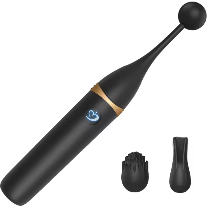 Varita vibradora 3 en 1, juguetes sexuales, vibrador de alta frecuencia de precisión, 10 modos, vibradores de punto G, consolador, juguete sexual para adultos para estimulador de clítoris de pezón, herramientas de placer sexual para mujeres, varita sexual - 1