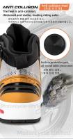 Botas de Moto Transpirables para Hombres y Mujeres Zapatos de Motociclista Informales - details 8