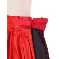 Faldas largas transparentes para mujer, faldas latino Tango salón baile Flamenco lírico, falda dobladillo ancho cintura alta de - details 29
