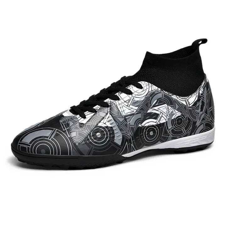 Botas de fútbol FG/TF para hombre, zapatos de fútbol para niños, tacos de entrenamiento antideslizantes para hierba, zapatillas de fútbol, calzado deportivo Unisex - 1