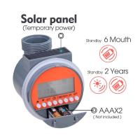 Temporizador de válvula de bola Solar, controlador de grifo de sincronización automática para jardín, grifo de riego, resistente al agua, alimentado por batería - details 5