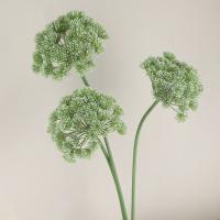 Accesorios de fotografía 66cm flor de encaje Artificial tacto Real flor falsa de plástico hecha a mano elegante planta verde sala de estar escritorio - details 3