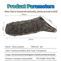 Leten Extender Sleeve Retraso Eyaculación Agrandamiento del pene para hombres Pareja gay Productos de juguetes sexuales Anillo - details 13
