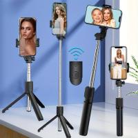 Soporte Multifuncional para Teléfono Móvil, Poste para Selfies, Trípode Especial para Transmisiones en Vivo, con Control Remoto Inalámbrico, Soporte Retráctil, Trípode Estable de Pie - details 4