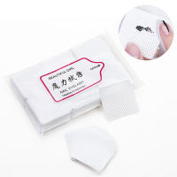 Limpiador de toallitas sin pelusa, almohadilla de papel, removedor de esmalte de uñas de Gel, pegamento de extensión de pestañas, herramienta de eliminación suave absorbente para herramienta de Arte de uñas - details 2