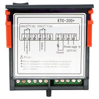 ETC-200+ Digital Thermostat Temperature Controller Microcomputer Refrigeration Heating Controller 220V with Data Reading - details 7