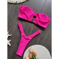 Microbikini con Push-Up para mujer, traje de baño Sexy para mujer, conjunto de Bikini brasileño con Tanga, trajes de baño, ropa de playa 2024 - details 14