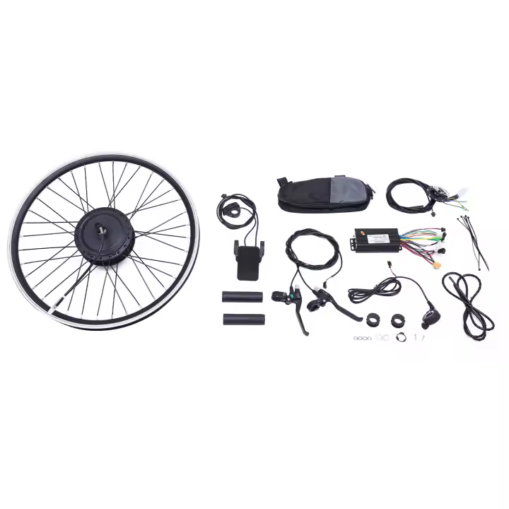 Kit de conversión de bicicleta eléctrica, rueda con Motor trasero de 27,5 pulgadas - 1