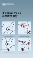 Leten-vibradores dilatadores con sonidos uretrales para hombres, catéter con enchufe, ejercitador médico retardante, masturbador masculino, Juguetes sexuales para adultos 18 eróticos - details 17