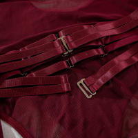 Nueva lencería erótica banda empalme guantes ajustados conjunto de tres piezas camisón camisón ropa interior sexy lencería erótica para mujeres - details 31
