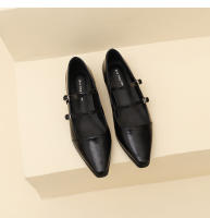 Zapatos planos con hebilla francesa de nuevo estilo. - details 10