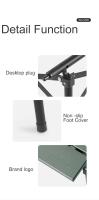 Naturehike-mesa plegable de aleación de aluminio, mesa de barbacoa portátil para acampar al aire libre, Picnic - details 4