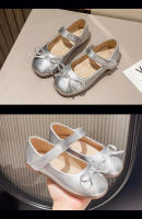 Zapatos de cuero para niñas pequeñas, zapatos planos con lazo para fiesta de boda, Princesa, Mary Janes, zapatos de vestir para niños brillantes - details 3