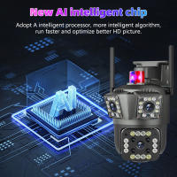 Cámara de Seguridad HD 9MP KEPEAK WiFi IP Detección Humana Automática Vigilancia Exterior y Interior A prueba de agua Dispositivo de Control para Teléfono Móvil - details 5