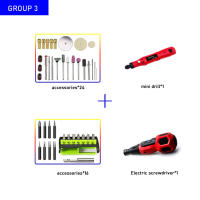Set de Herramientas Eléctricas Inalámbricas Mini Taladro Eléctrico 3.6V Batería de Iones de Litio Carga USB Accesorios Multifuncionales DIY - details 10