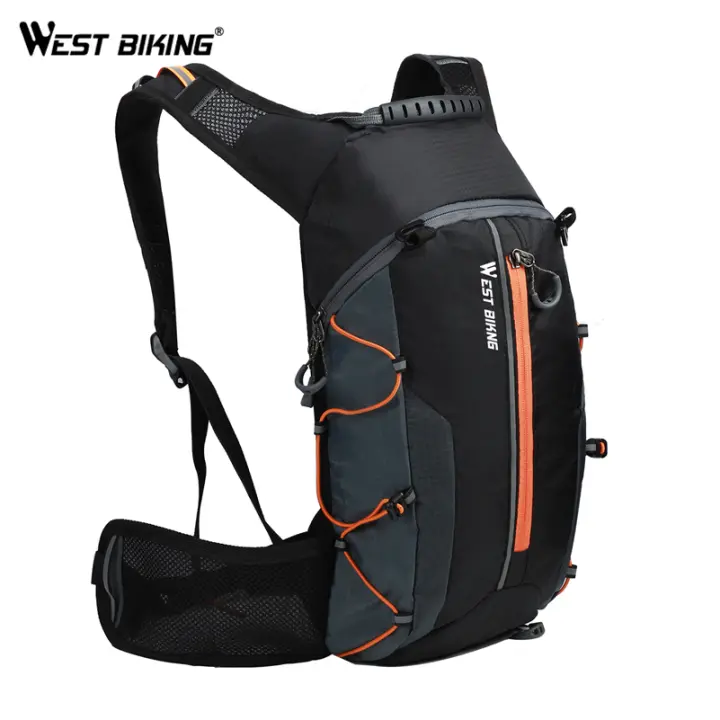 WEST BIKING-Bolsa de ciclismo ultraligera para deportes al aire libre, mochila de viaje para bicicleta, senderismo y montañismo, bolsas de equipaje de 16l - 1