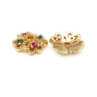 Accesorios de Joyería DIY de Alta Calidad Abalorios de Cuarzo de Brasa Dorada de 18K - details 19