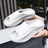 Zapatillas de coco paso en la sensación de mierda deportes al aire libre fondo grueso hombres usan zapatillas geniales zapatillas de playa eva. - details 6