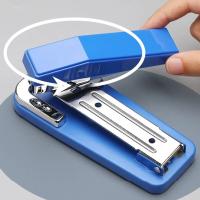 Grapadora escolar rotativa de 360 ​​grados, grapadora de alta resistencia, grapadora larga sin esfuerzo, suministros de encuadernación de libros para oficina - details 5