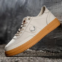 Xiaobai zapatos de hombre 2025 nueva superficie de cuero de verano deportes suela suave transpirable No. 1 zapatos de junta casual zapatos de cuero de los hombres. - details 33