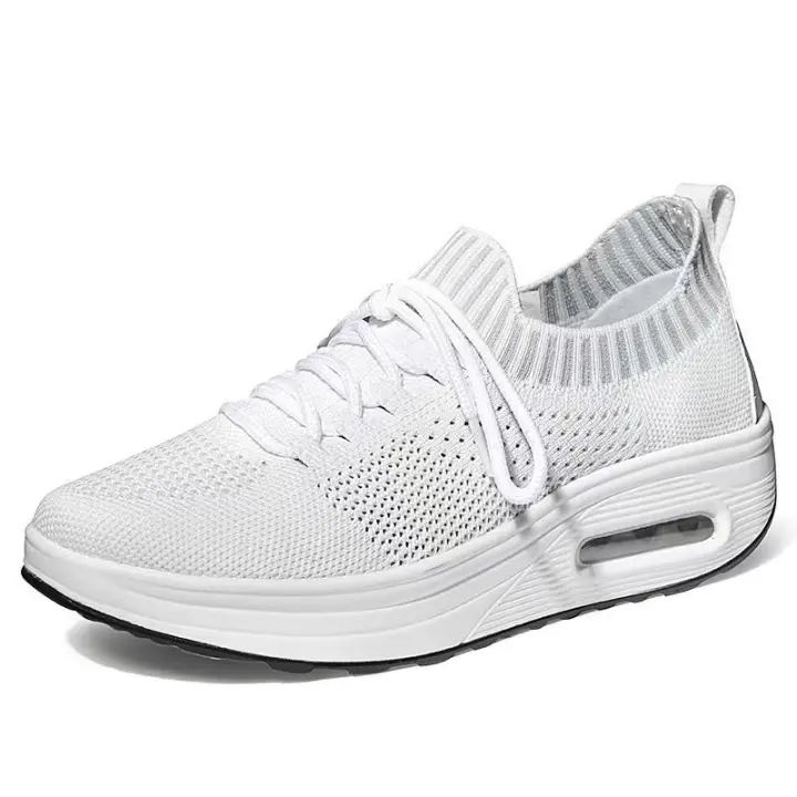 Zapatos deportivos sin cordones para mujer, zapatillas cómodas informales de verano - 1