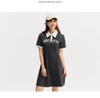 Vestido Polo de Cintura Recortada de Estilo Vintage Semir Moda de Verano 2024 para Mujeres con Estampado de Panda y Letras - details 10
