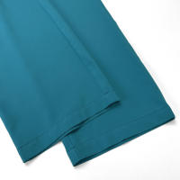 Nueva enfermera mujer pantalón corto Casual ropa de manga Top farmacia trabajo médico Hospital médico uniforme para enfermería cuello alto cremallera - details 9