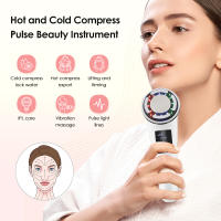Instrumento de belleza IPL para rejuvenecimiento de la piel, masajeador Facial EMS, terapia de compresión fría, estiramiento firme de la piel Facial, eliminador de arrugas - details 1