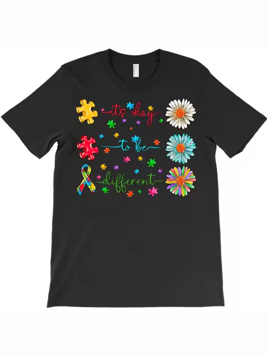 Camiseta de Algodón Suave y Cómoda para Hombres Cuello Redondo Manga Corta - 1