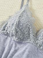 Conjunto de camisón y braguita de diseño encantador con tirantes finos y cuello en V, ropa sexy para mujer - details 33