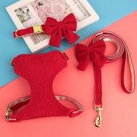 Set de 3 Arneses Transpirables para Perros Collar de Terciopelo Suave con Correa - details 38