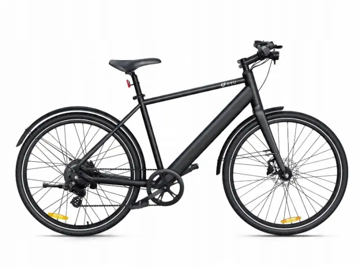 DYU Stroll 1 bicicleta eléctrica negra 250W 25km/h 36V 9AH 67KM negro - 1