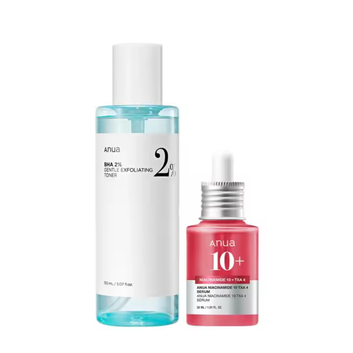 Anua Duo Skin Booster 2% BHA+10% niacinamida para un potente control de grasa y una exfoliación suave - 1