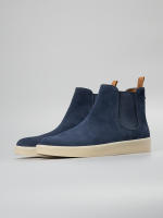 Botas de Piel Alta de Alta calidad, Color Sólido, estilo Chelsea, informal - details 8