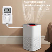 Medidor de consumo de energía de 220V, vatímetro de electricidad, LCD medidor de energía, probador de toma de corriente de medición EU FR, Monitor Analizador de potencia - details 1
