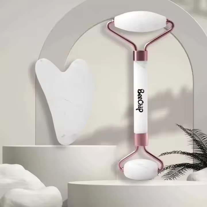 Rodillo Facial de Resina Masajeador de Cuidado de la Piel para Cara, Ojos, Cuello, Cuerpo - 1