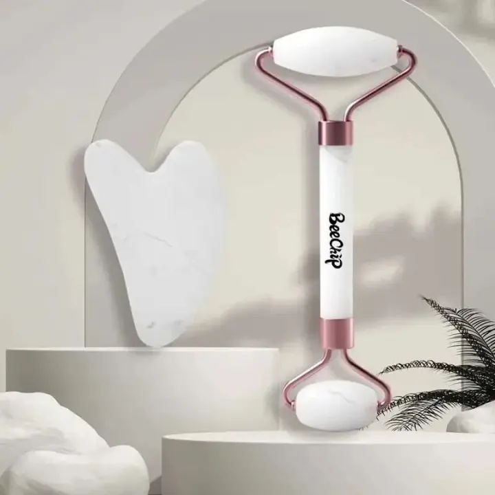 Rodillo Facial de Resina Masajeador de Cuidado de la Piel para Cara, Ojos, Cuello, Cuerpo - 1