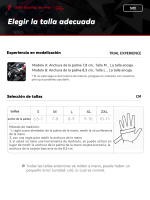 Guantes de cuero de fibra de carbono para motocicleta - details 5