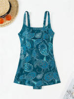 Bañador de una pieza para mujer, traje de baño Sexy con realce, Monokini con tirantes, ropa de playa sin espalda, 2024 - details 7