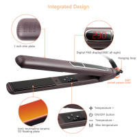 Straightener Profesional de Cerámica de Turmalina 450ℬ Hierro de Peluquería para Estilizar en 2 En 1 Herramienta de Belleza para el Hogar - details 4